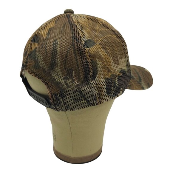 Peoples Bank Embroidered Camo Mesh Snapback Cap Trucker Hunter Baseball Hat - Picture 13 of 13